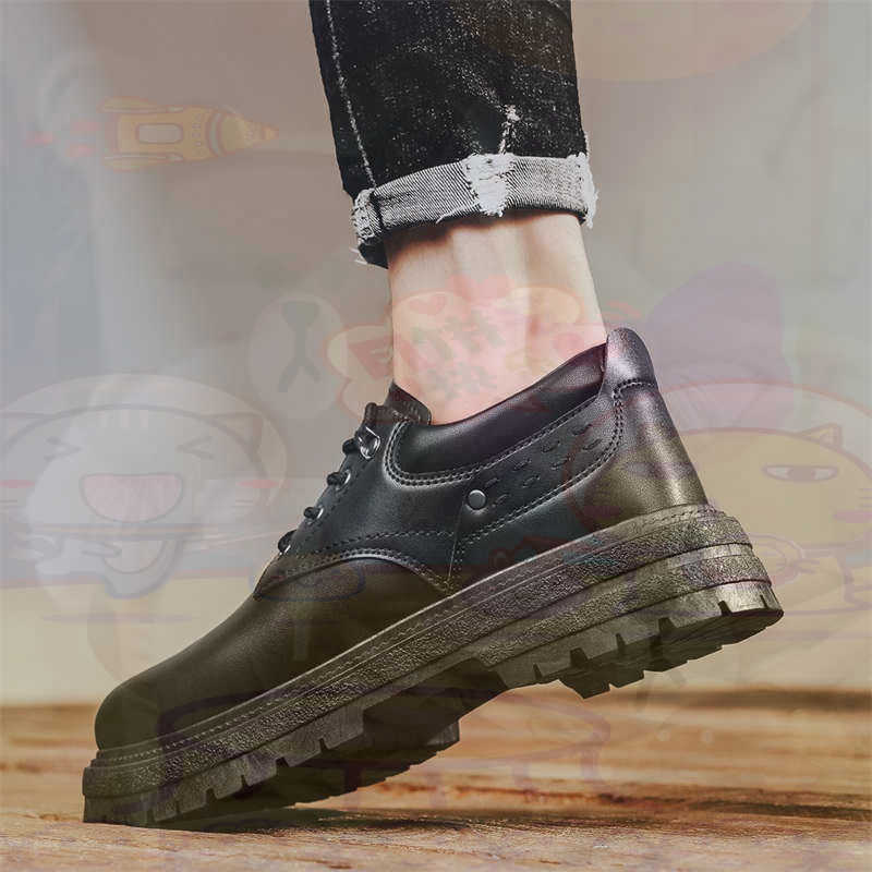 Vintage Collectible Shoes - Koyu Doğal Deri Moda Eğitmenler Tenis