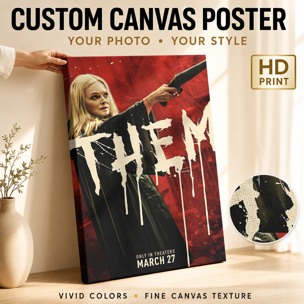 Vintage Collectible Posters - Onların Filmi Kanvas Baskı Posteri Özel
