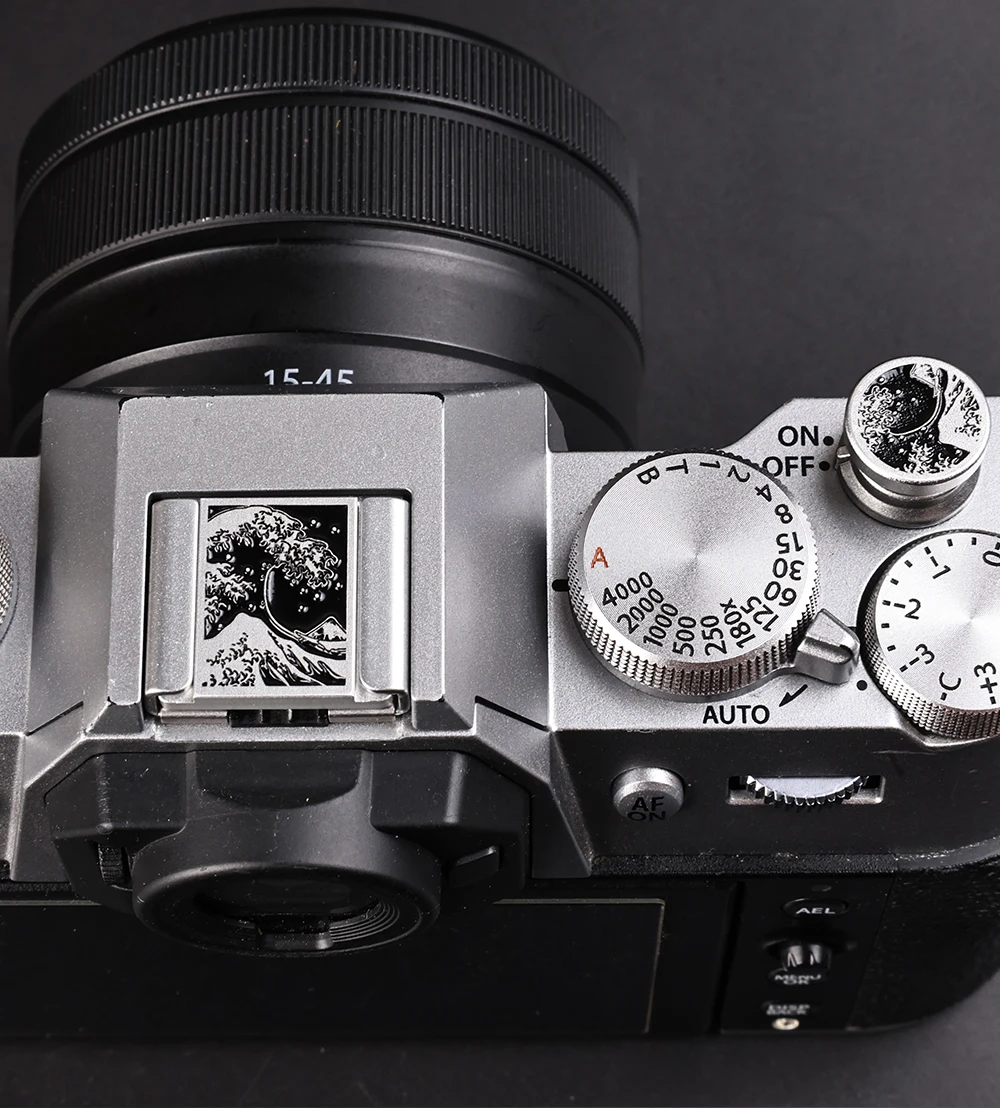Lens Cap Vintage - Alüminyum Alaşımlı Sıcak Ayakkabı Kapağı ve