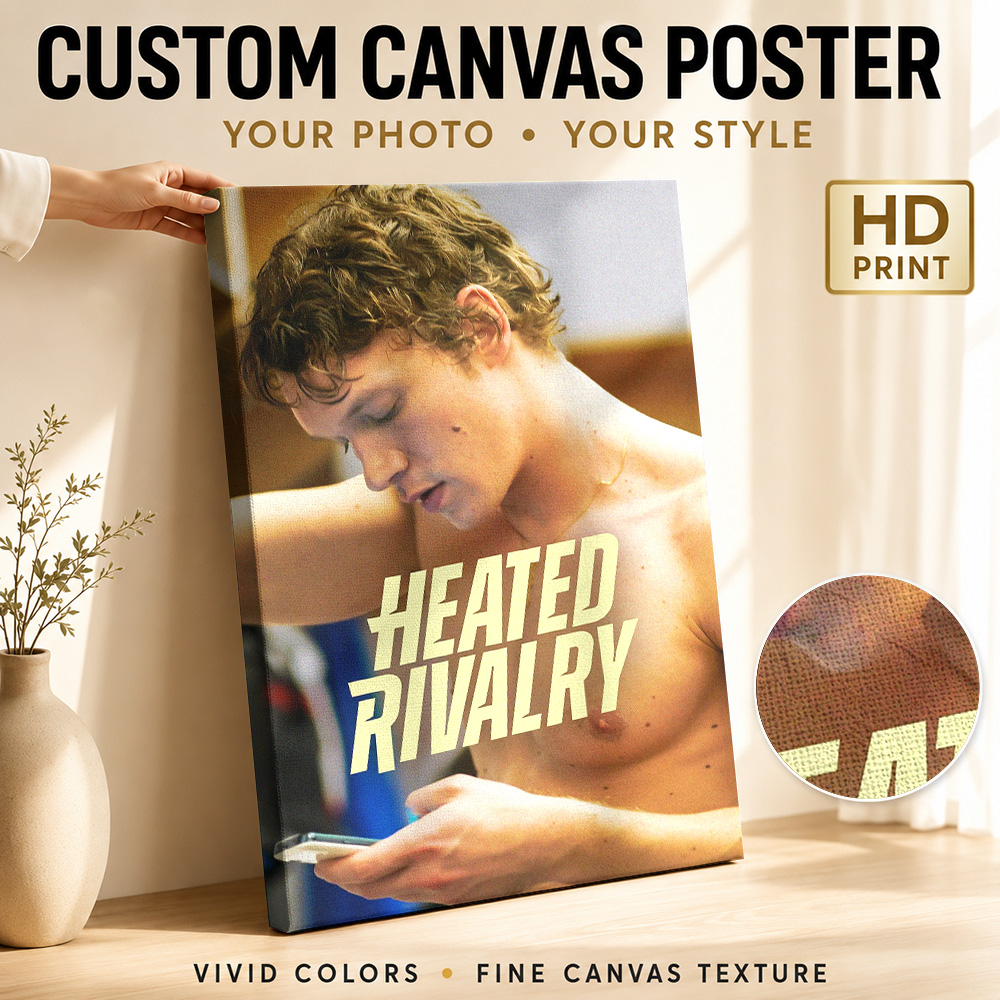 Vintage Collectible Posters - Isıtılmış Rakip Çatışma Filmi Kanvas Tablo