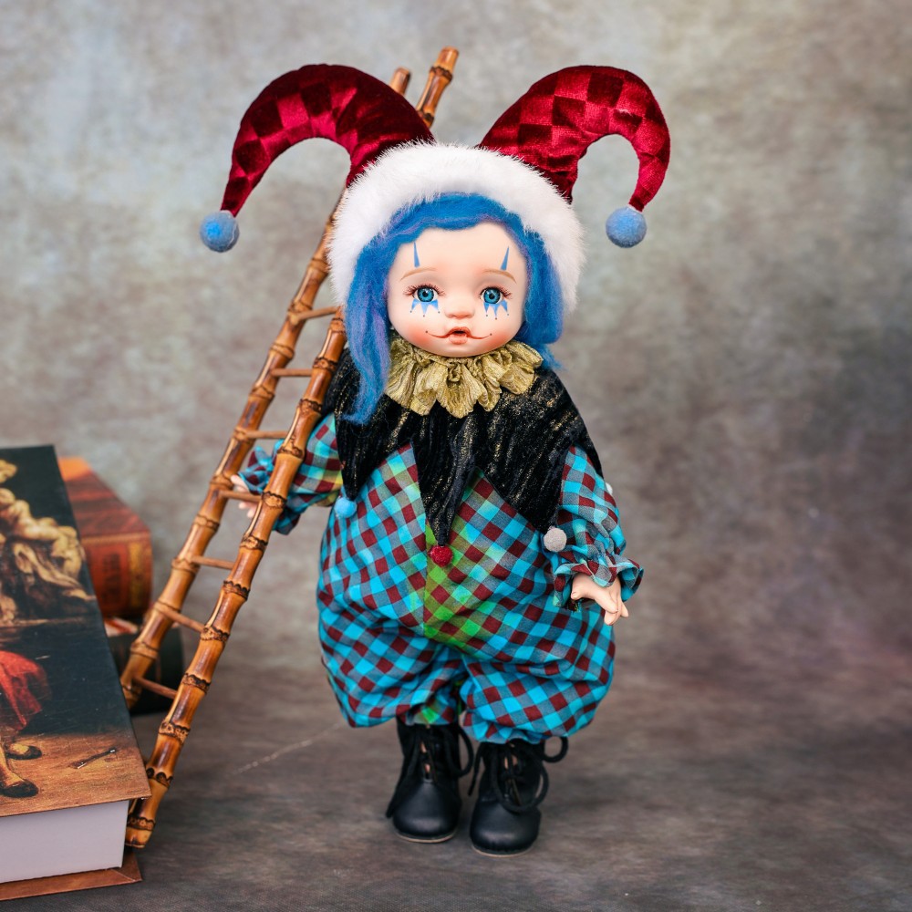 Vintage Collectible And Vintage Dolls - Cadılar Bayramı Hediyesi 14 İnç Seramik