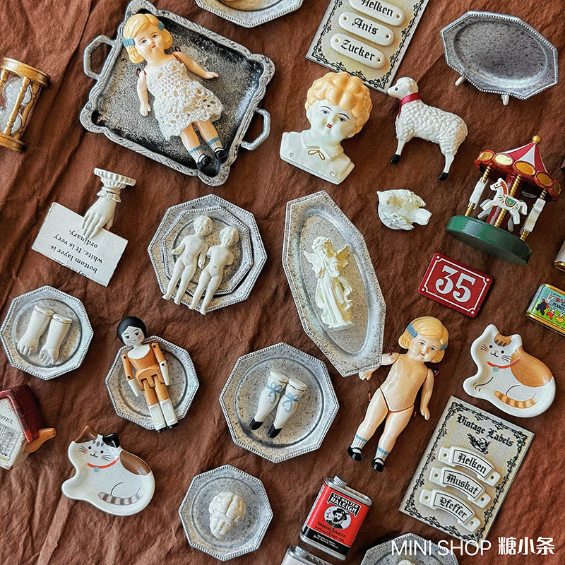 Minyatür Vintage Bebek Seti, E - Vintage Collectible And Vintage Dolls incelemesi ve fiyatı