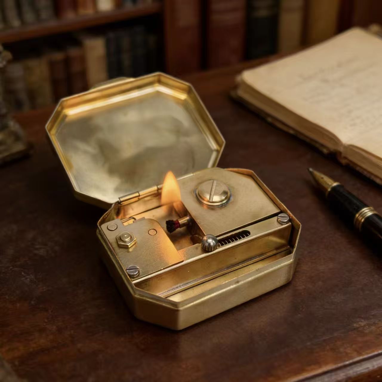 Vintage Saf Bakır Dişli Gazyağ - Vintage Collectible Lighters incelemesi ve fiyatı