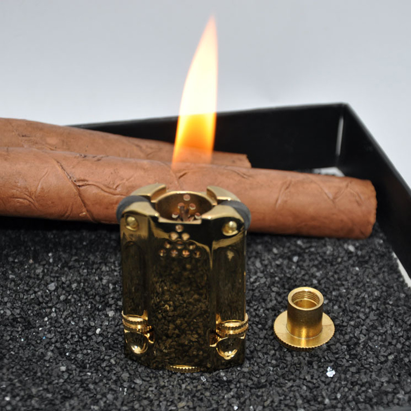 Vintage çinko alaşım çift çakm - Vintage Collectible Lighters incelemesi ve fiyatı