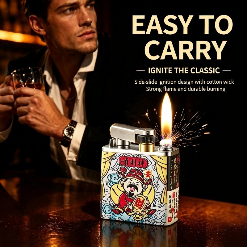 Çin Vintage Gazyağı Çakmağı 3D - Vintage Collectible Lighters incelemesi ve fiyatı