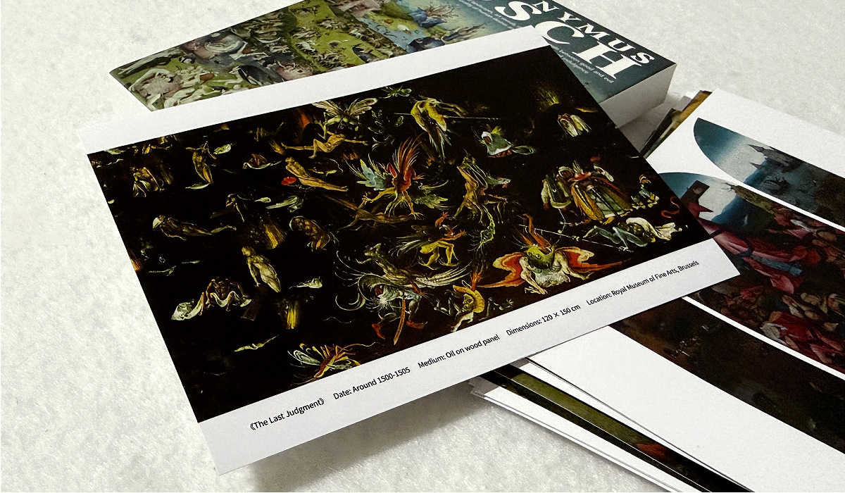 30 Sayfa Hieronymus Bosch Yağl - Collectible Vintage Greeting Cards incelemesi ve fiyatı