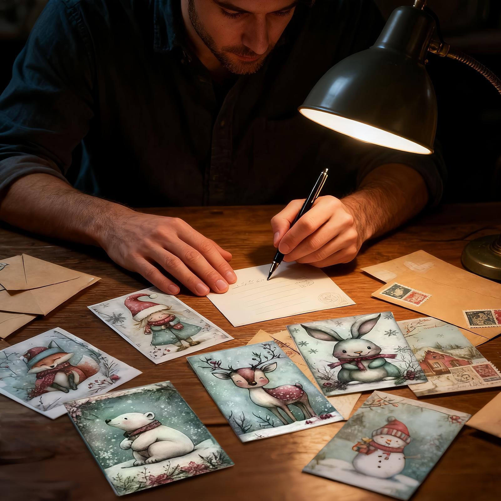 Noel Kartları 20 Parça Koleksi - Collectible Vintage Greeting Cards incelemesi ve fiyatı
