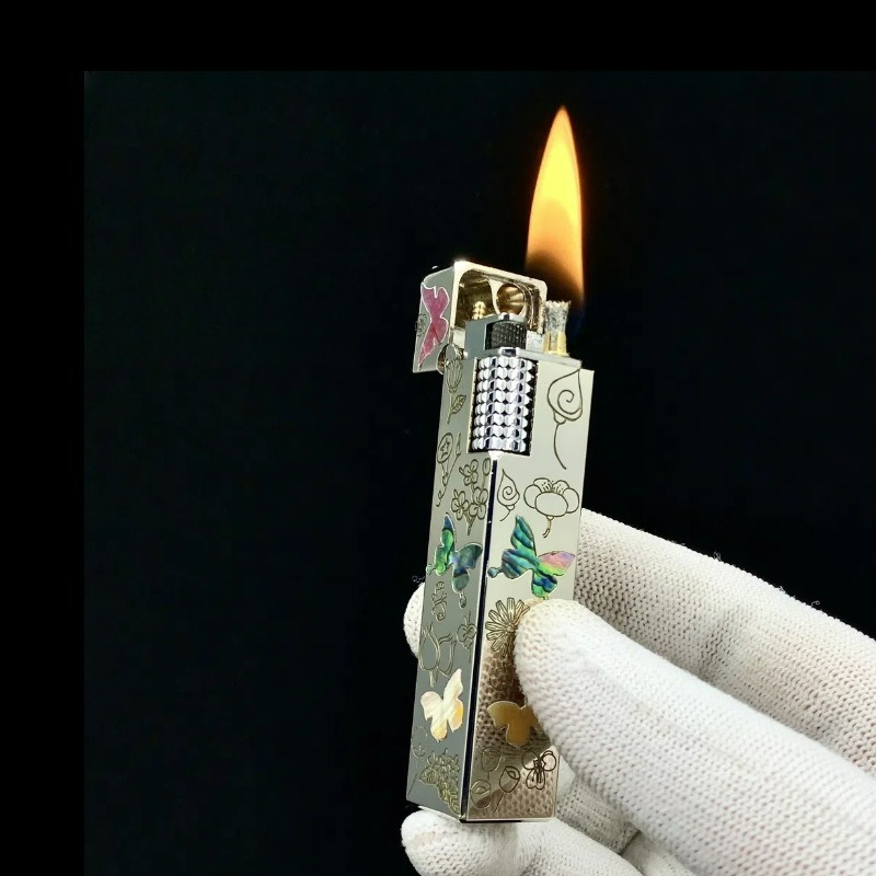 Sıradışı Pirinç Dört Kenarlı R - Vintage Collectible Lighters incelemesi ve fiyatı