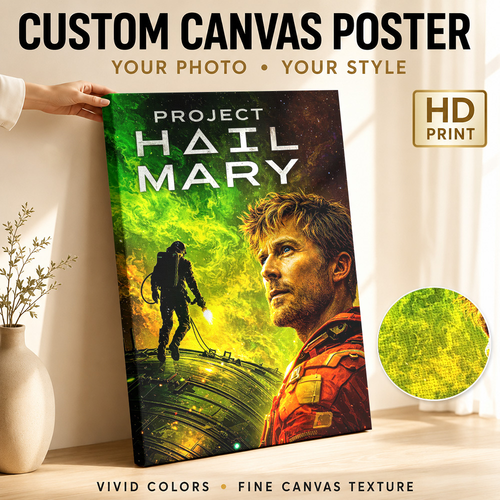 Project Hail Mary Film Kanvas  - Vintage Collectible Posters incelemesi ve fiyatı