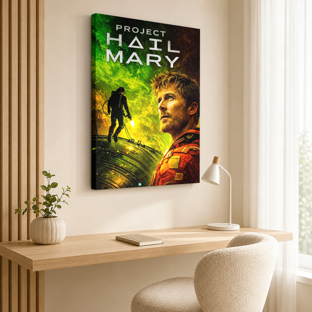 Project Hail Mary Film Kanvas  - Vintage Collectible Posters incelemesi ve fiyatı