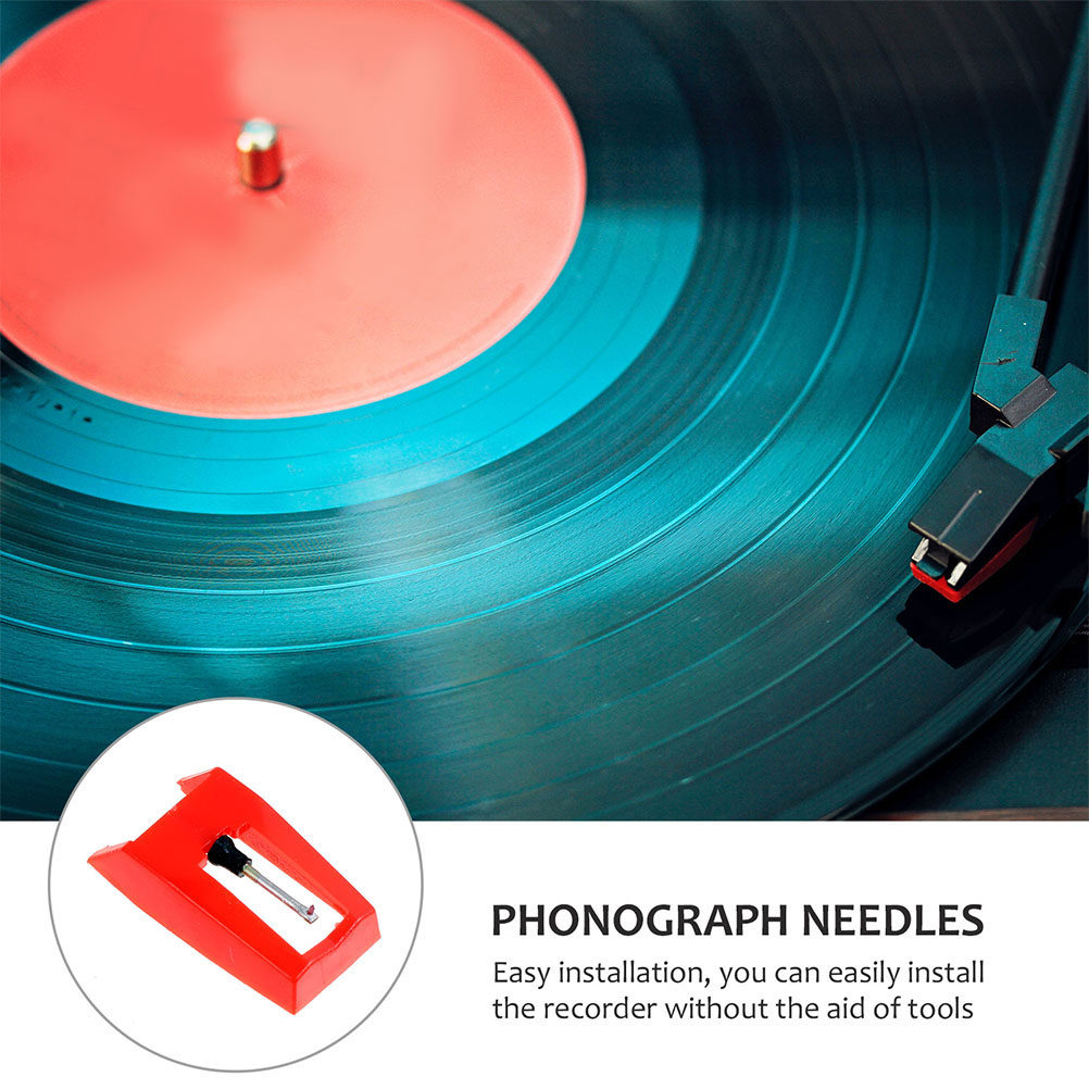 4 Adet Döner Tabla İğnesi Kırm - Record Player Needle incelemesi ve fiyatı